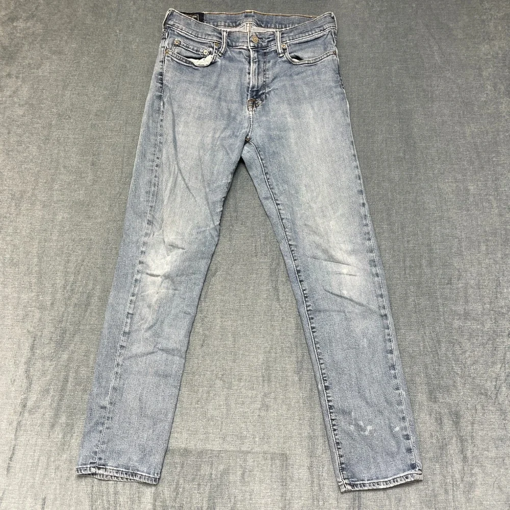 Abercrombie & Fitch Rustin Athletic Skinny Jeans Mens 31x30 Blue Denim Outdoor